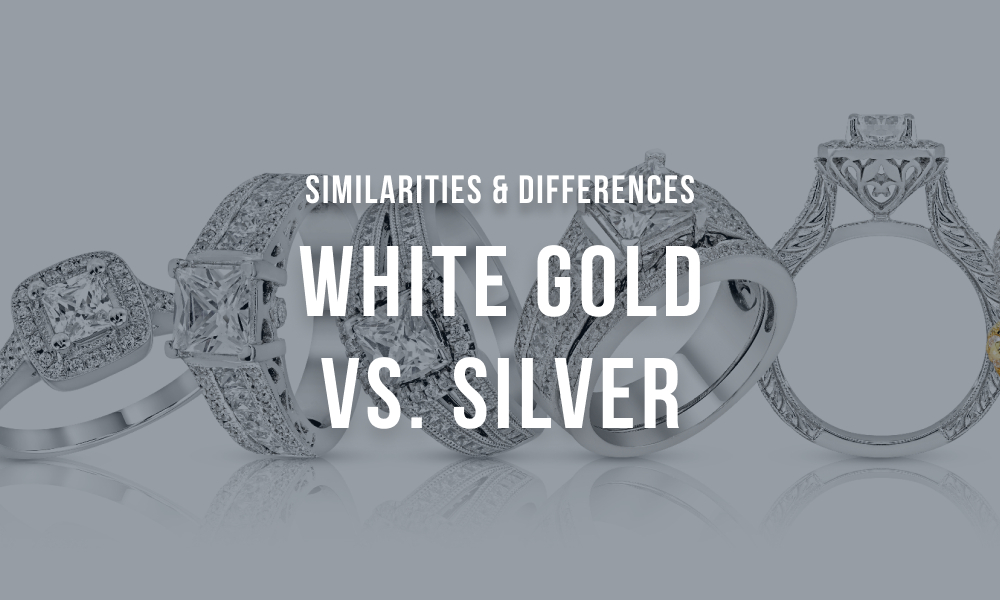 Analyzing the Appearance of White Gold and Silver