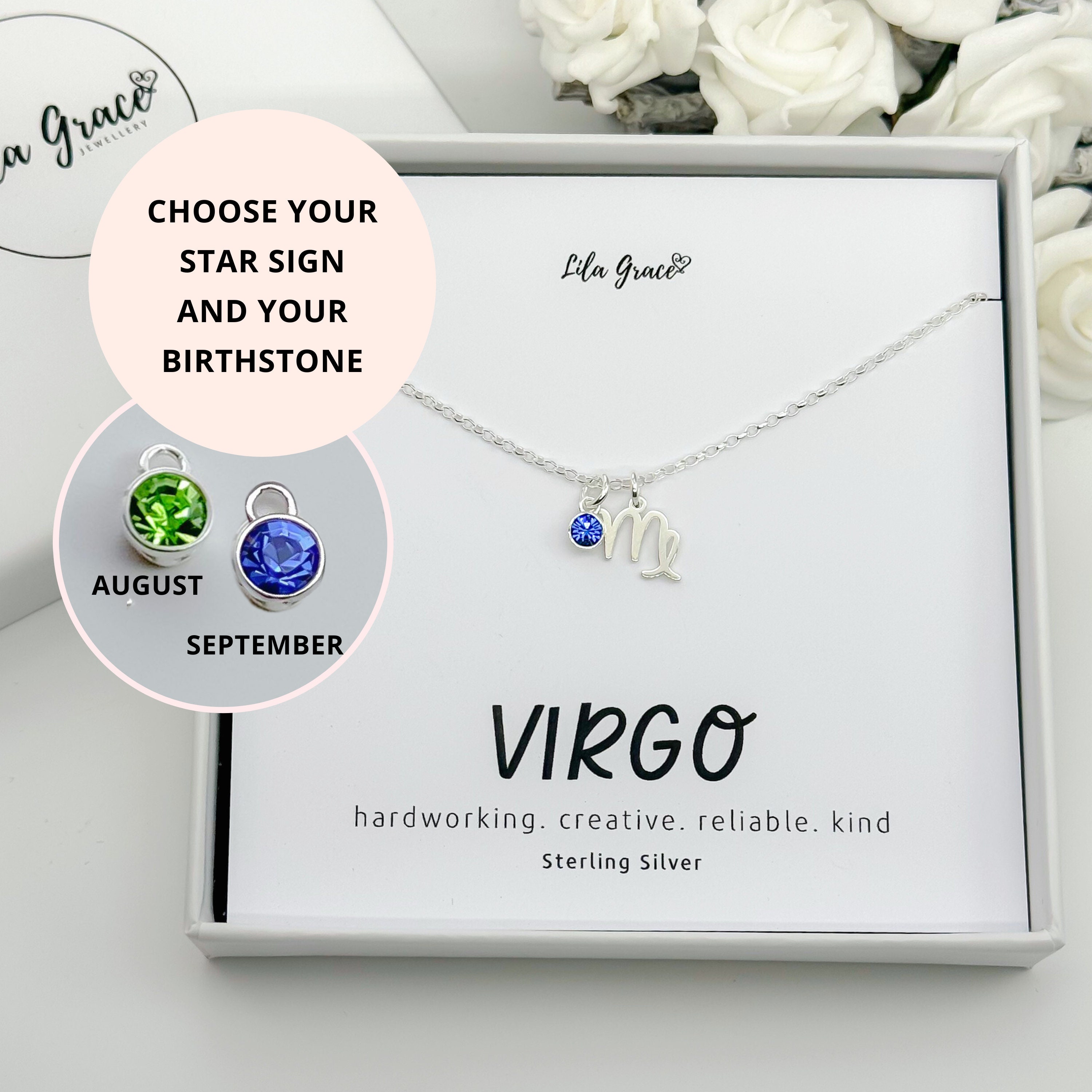 Choosing the Right Jewelry: Virgo Birthstone Necklace and More