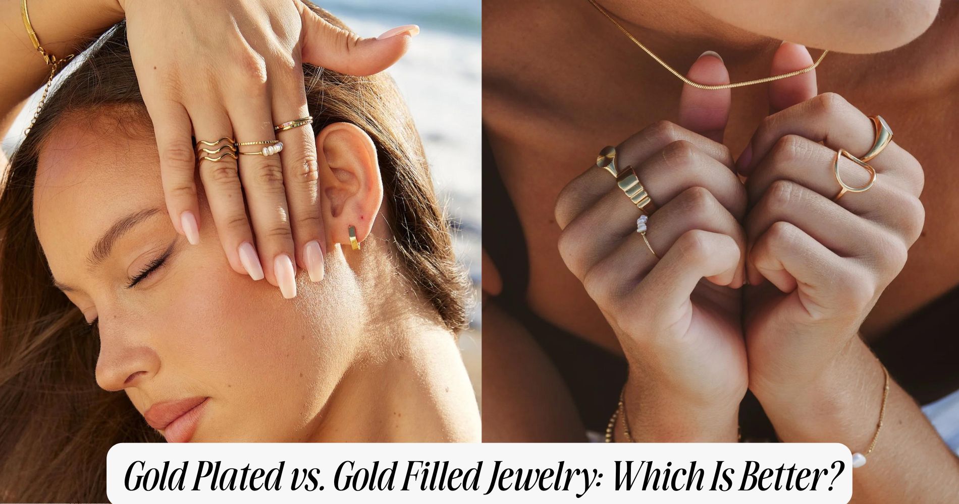 Evaluating the Appearance of Gold Filled and Gold Plated Jewelry