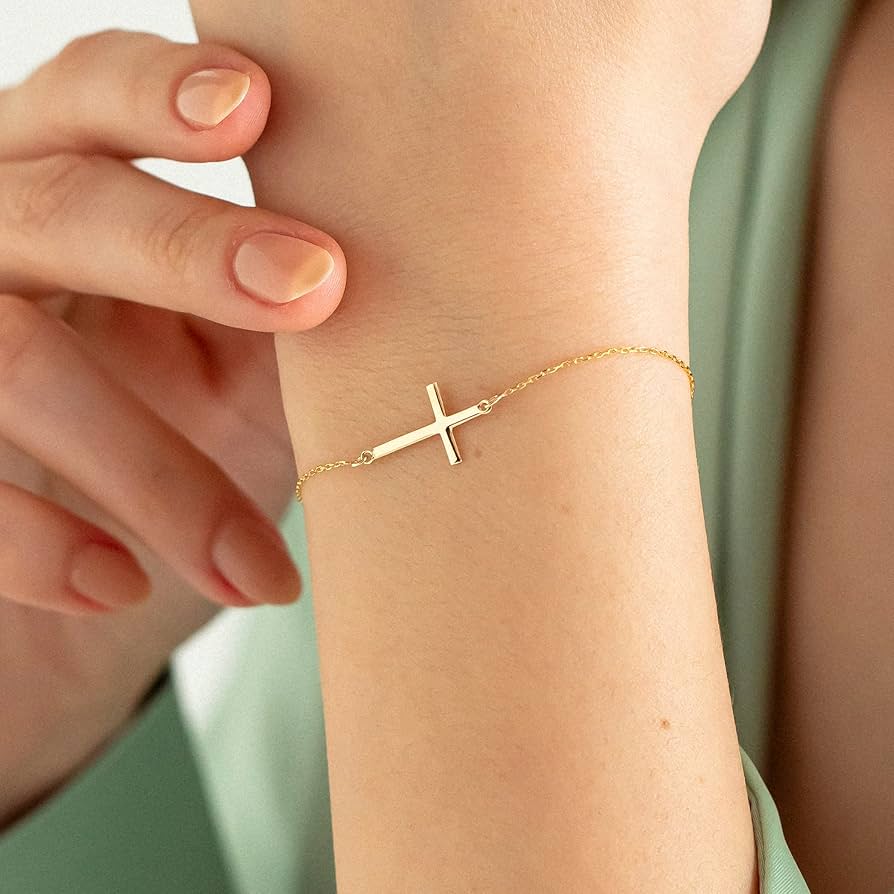 Fashion Trends and the Sideways Cross Bracelet Charm