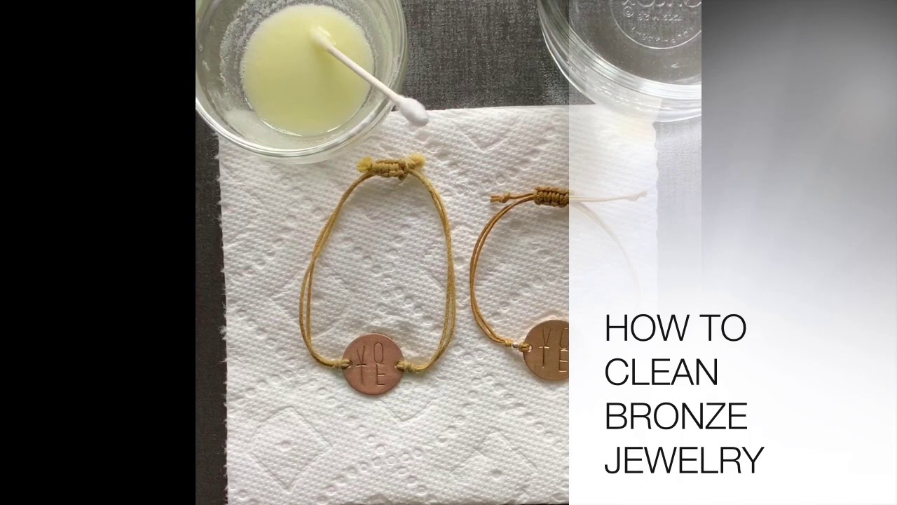 Methods for Cleaning Bronze Jewelry