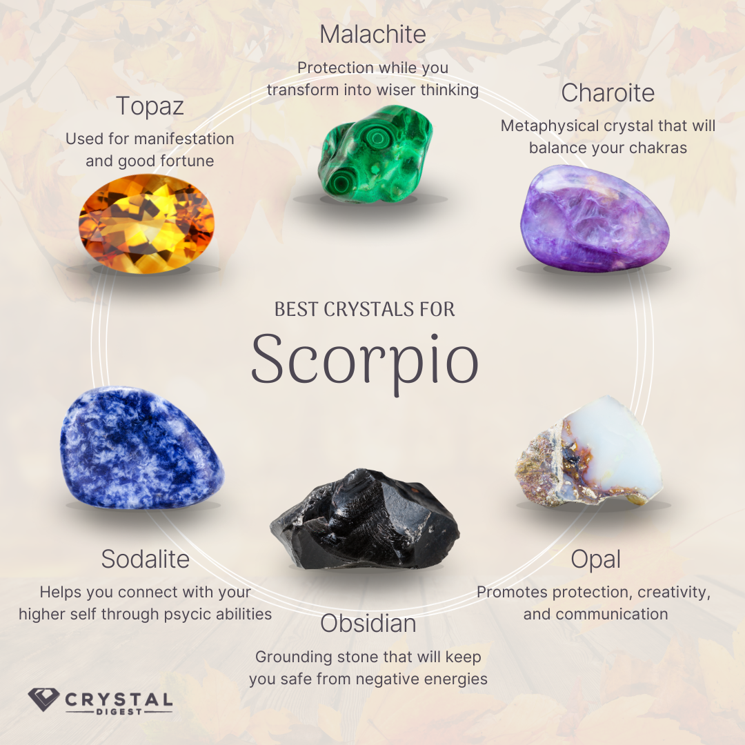 Selecting the Best Crystals for Scorpio