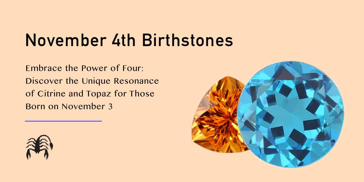 The Emotional and Spiritual Significance of November Birthstones