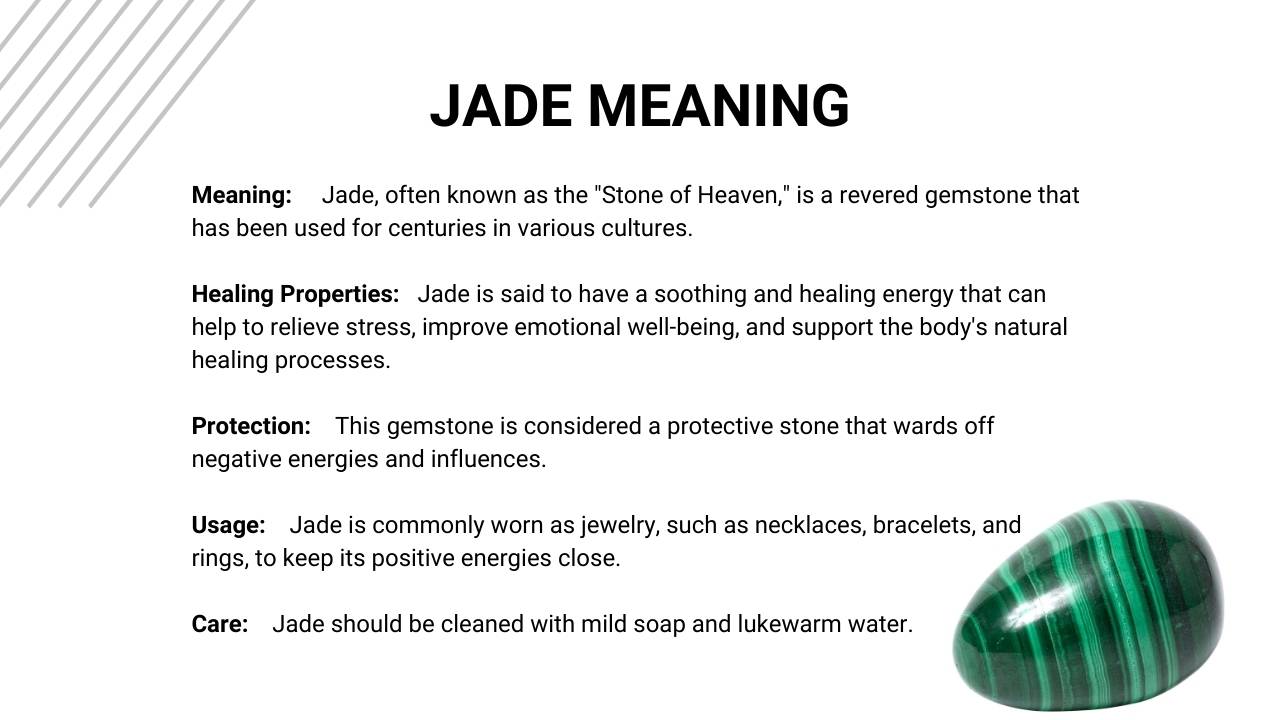 Understanding the Depth of Jade Jewelry Meaning