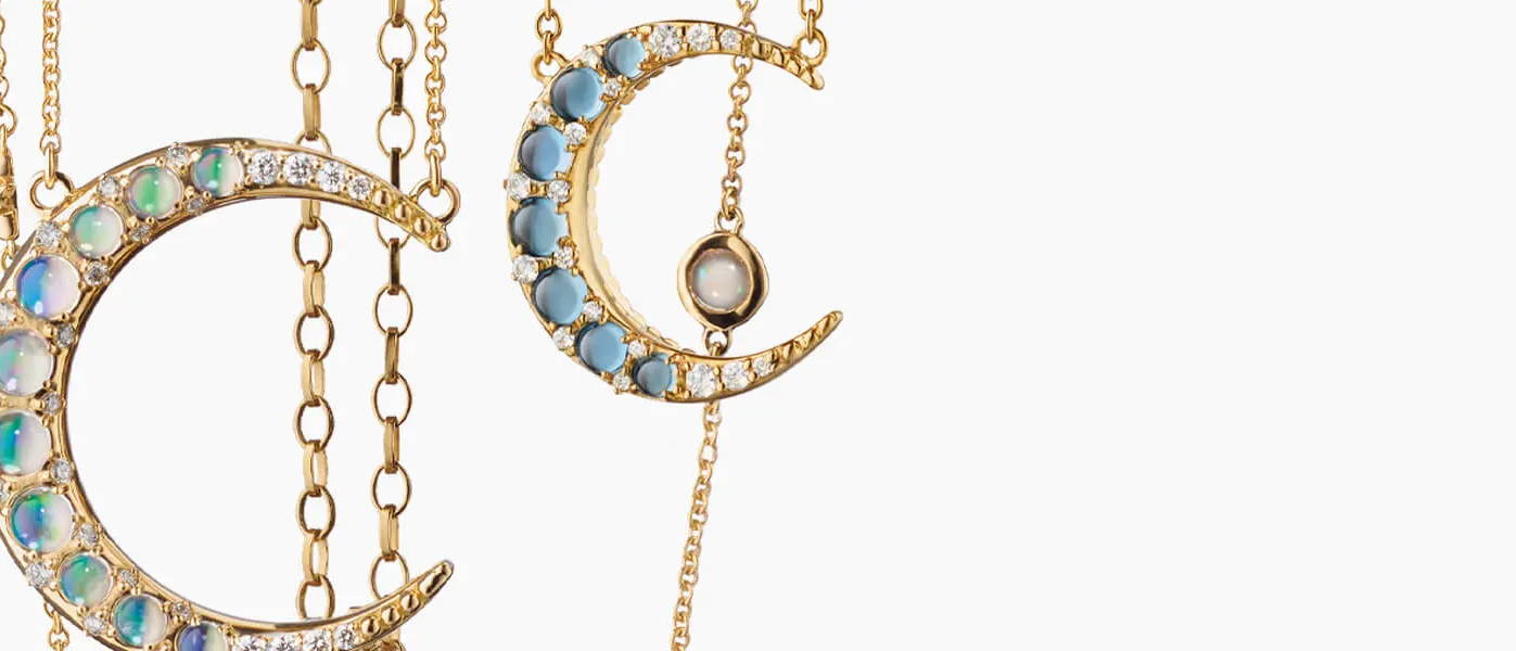 Unique Interpretations of Crescent Moon Charms