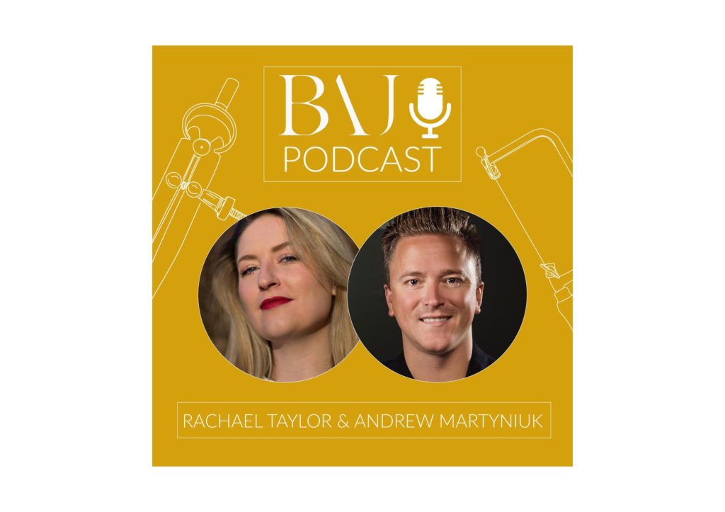BAJ podcast with The Jewellery Cut founders Rachael Taylor and Andrew Martyniuk