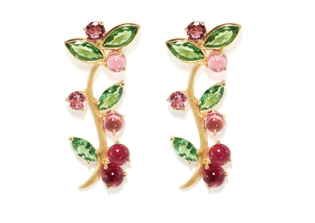 Eva Gems and Jewels flower earrings