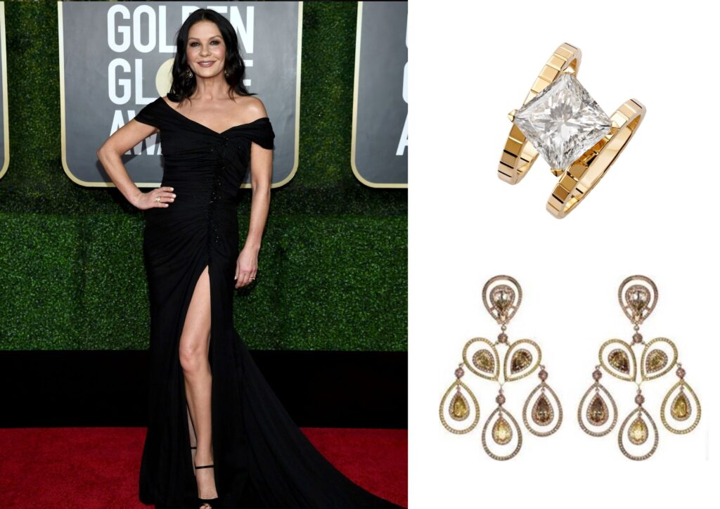The best jewellery moments at the Golden Globes 2021